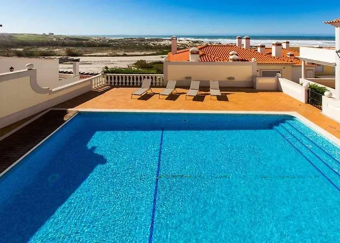 Апартаменты T2 Sea View, Pool, Golf, Private Terrace, Del Rey, Obidos A4 *